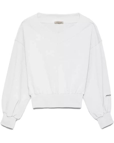 hinnominate Cotton Sweater - White