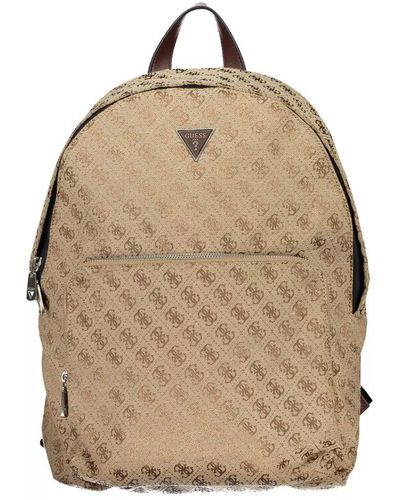 Guess Polyester Backpack - Natural