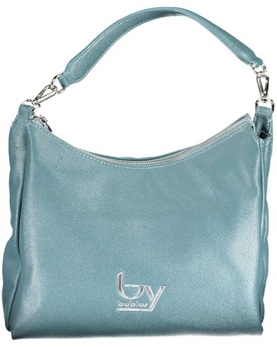 Byblos Blue Polyurethane Handbag