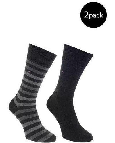 Tommy Hilfiger chaussettes 2 paires Men Sock Uni H 371111-200
