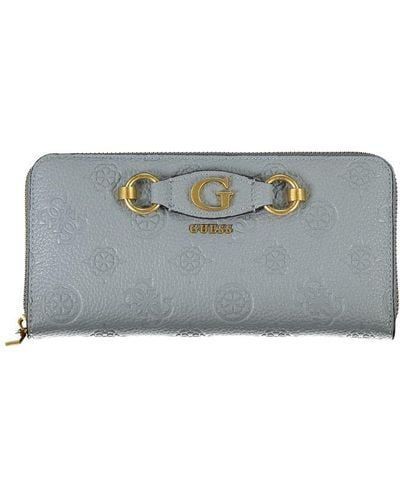 Guess Chic Light Izzy Wallet With Contrasting Details - Gray
