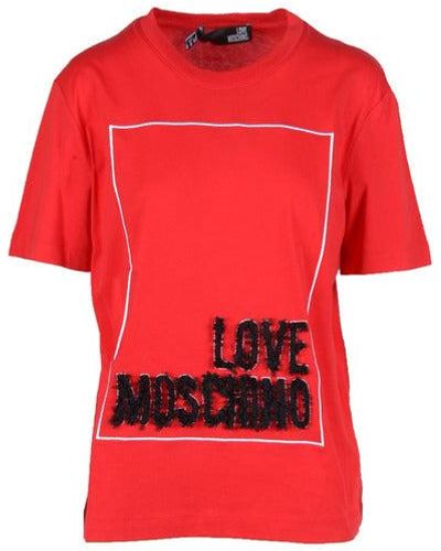 Love Moschino Tops for Women | Online Sale up to 73% off | Lyst