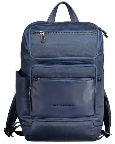 Piquadro Rpet Backpack - Blue