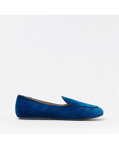 Charles Philip Leather Loafer - Blue