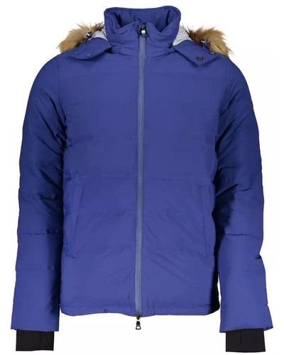 MARCIANO BY GUESS Elastane Jacket - Blue