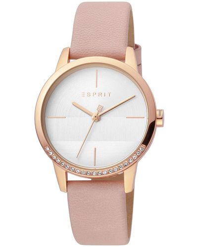 Esprit Rose Gold Watches - White