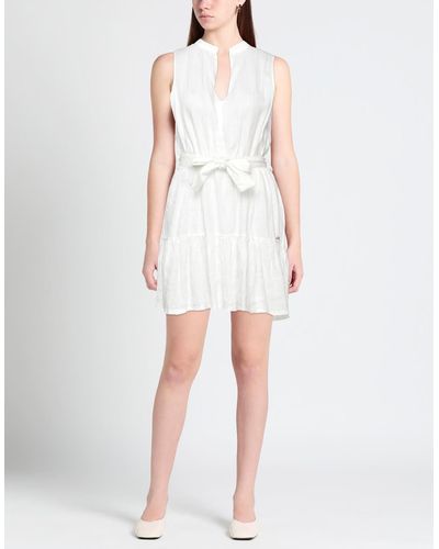Yes-Zee Linen Dress - White