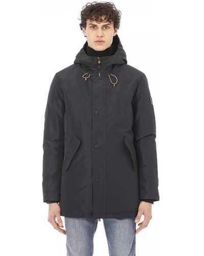 Baldinini Trend Black Polyester Women Jacket