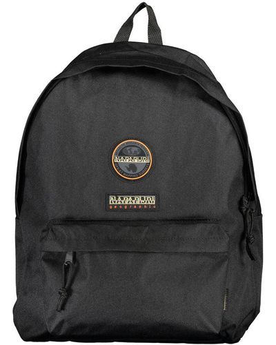 Napapijri Sleek Urbane Eco-Friendly Backpack - Black