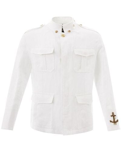 Sealup Linen Jacket - White