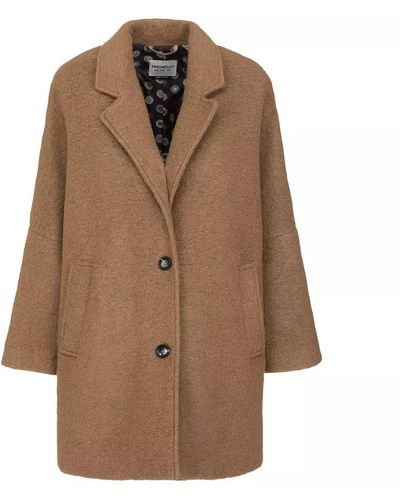 Fred Mello Wool Jackets & Coat - Brown