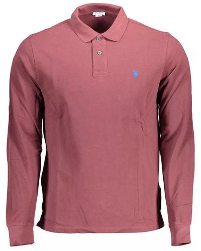U.S. POLO ASSN. Cotton Polo Shirt - Pink