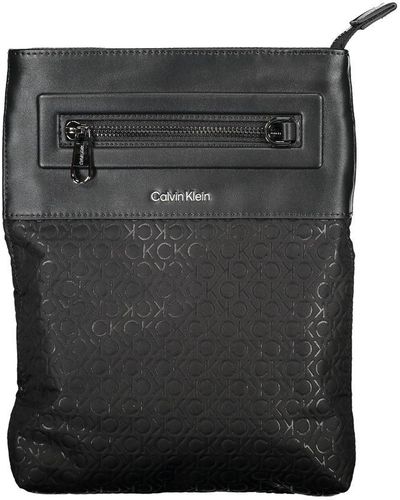 Calvin Klein Eco-Conscious Sleek Shoulder Bag - Black