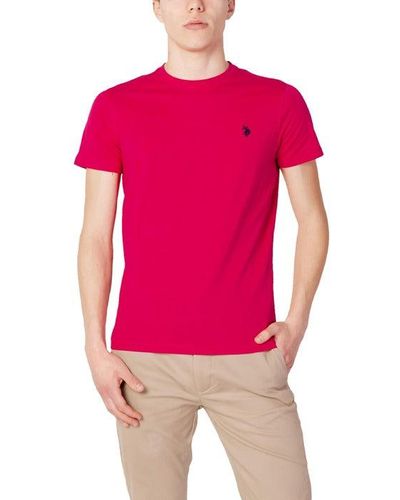 U.S. POLO ASSN. Men T-shirt - Red