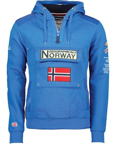 GEOGRAPHICAL NORWAY Geographical Norway TORTIONHZ - Pile Uomo navy -  Private Sport Shop