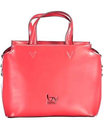 Byblos Polyurethane Handbag - Pink