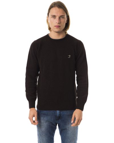 Uominitaliani Moro Sweater Brown Uo816583 - Black
