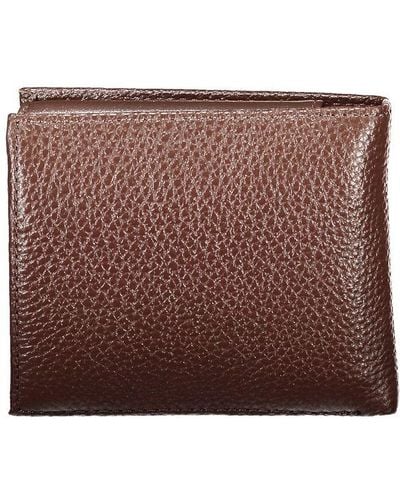 Tommy Hilfiger Elegant Leather Bifold Wallet - Brown