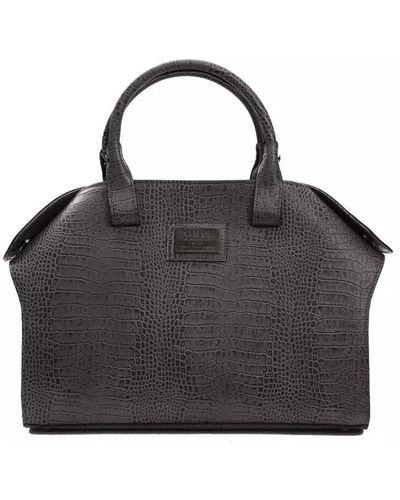 Pompei Donatella Grigio Handbag One Size - Black