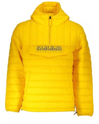 Napapijri Polyamide Jacket - Yellow