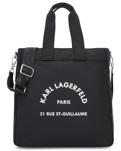 Karl Lagerfeld Shopping Bag - Black