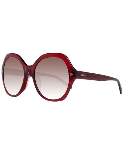 Bally Red Sunglasses - Brown