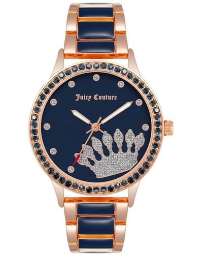Juicy Couture Rose Gold Watches - Blue
