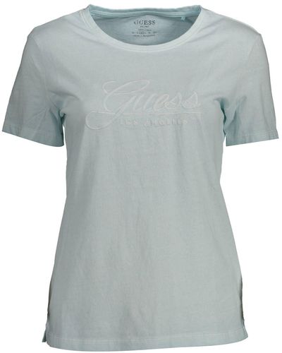 Guess Cotton Tops & T-shirt - Gray