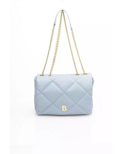 Baldinini Trend Bicolor Cowhide Clutch Bag main image 1
