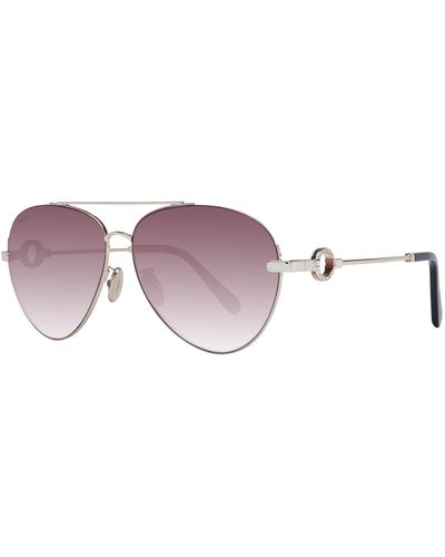 Omega Rose Gold Sunglasses - Purple