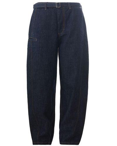 Emporio Armani Cotton Jeans & Pant - Blue
