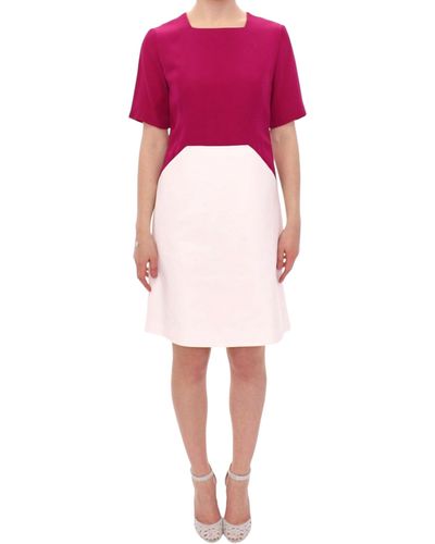 CO|TE Co|Te Chic White And Pink Shift Robot Dress - Multicolor