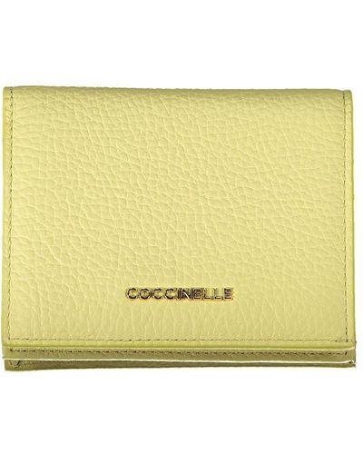 Coccinelle Leather Wallet - Yellow