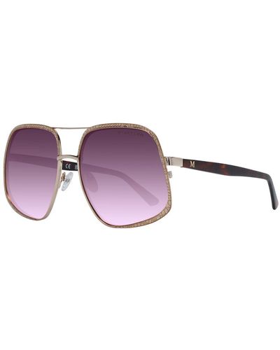 MARCIANO BY GUESS Gold Sunglasses - Purple