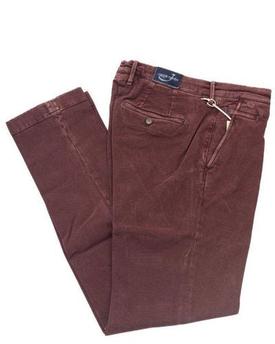 Jacob Cohen Bordeaux Chino Jeans - Purple