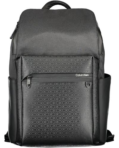 Calvin Klein Nero Polyester Men's Backpack