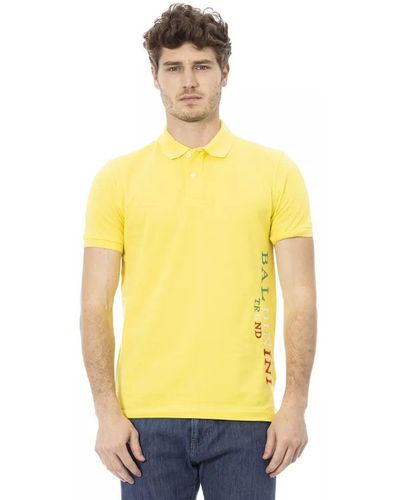 Baldinini Cotton Polo Shirt - Yellow