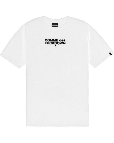 Comme Des Fuckdown T-shirts for Women | Online Sale up to 60% off | Lyst