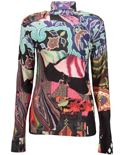 Red Desigual Sweaters and knitwear for Women | Lyst