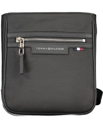 Tommy Hilfiger Polyester Shoulder Bag - Gray
