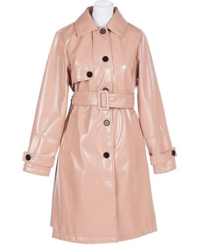 Twin Set Nude Trench - Pink