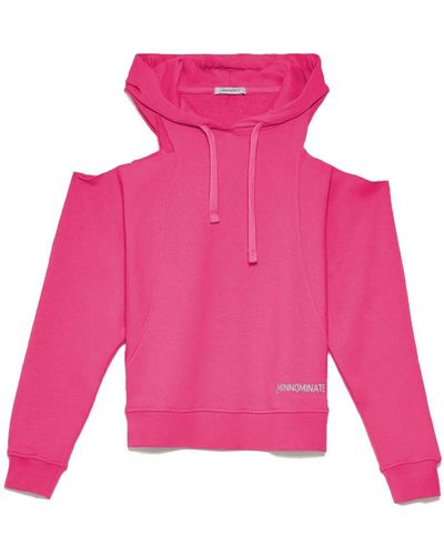 hinnominate Fuchsia Cotton Sweater - Pink