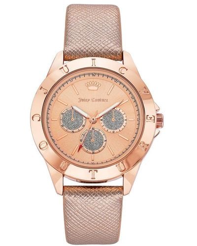 Juicy Couture Rose Gold Watch - Pink