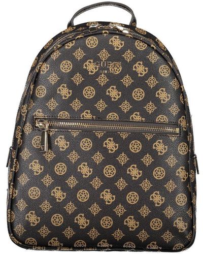 Guess Elegant Vikky Backpack With Contrasting Details - Gray