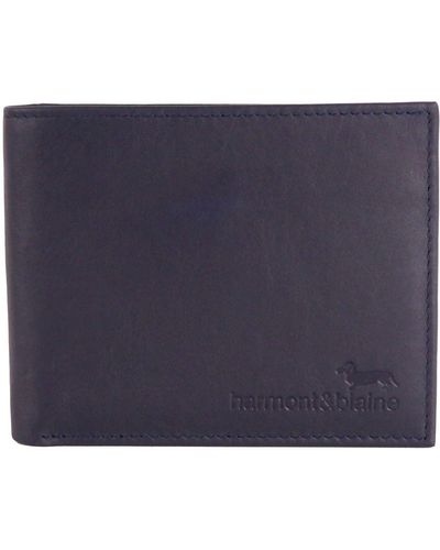 Harmont & Blaine Leather Wallet - Black