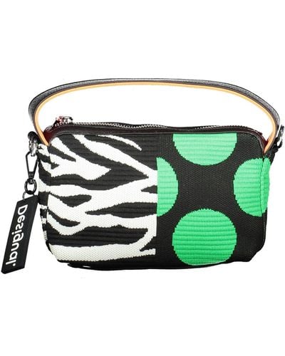 Desigual Elevate Your Style With A Sleek Shoulder Bag - Green