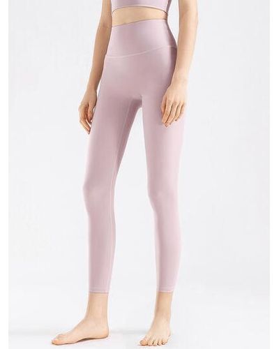 Trendsi High Waist Active Pants - Pink