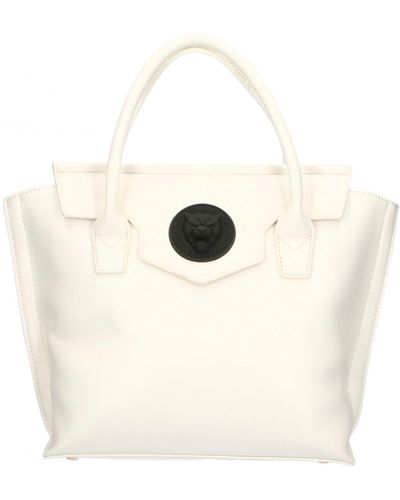 Philipp Plein Chic White Handbag With Front Logo Aesthetic