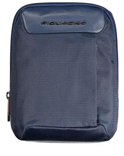 Piquadro Rpet Shoulder Bag - Blue
