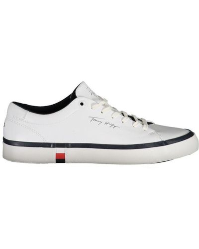 Tommy Hilfiger Elevate Your Game With Stylish Sneakers - White